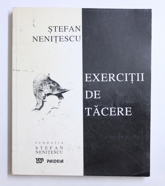 EXERCITII DE TACERE de STEFAN NENITESCU , ilustratii de SABIN POPP , redactor ADINA NANU , 1995 , DEDICATIE*