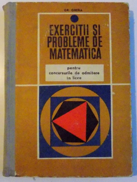 EXERCITII SI PROBLEME DE MATAMATICA , 1971