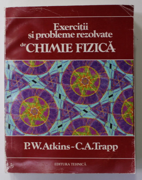 EXERCITII SI PROBLEME REZOLVATE DE CHIMIE FIZICA de P.W ATKINS si C.A . TRAPP , 1997 , PREZINTA PETE SI HALOURI DE APA *