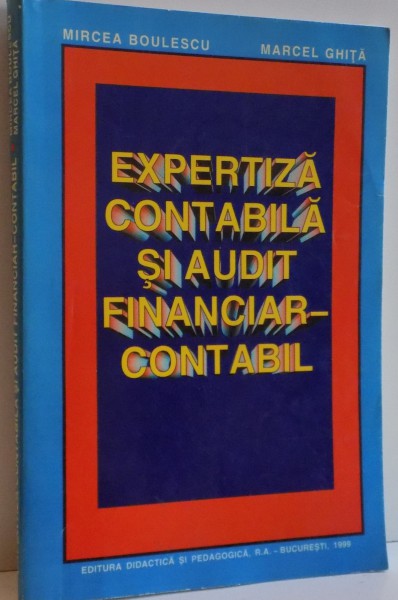 EXPERTIZA CONTABILA SI AUDIT FINANCIAR CONTABIL , 1999
