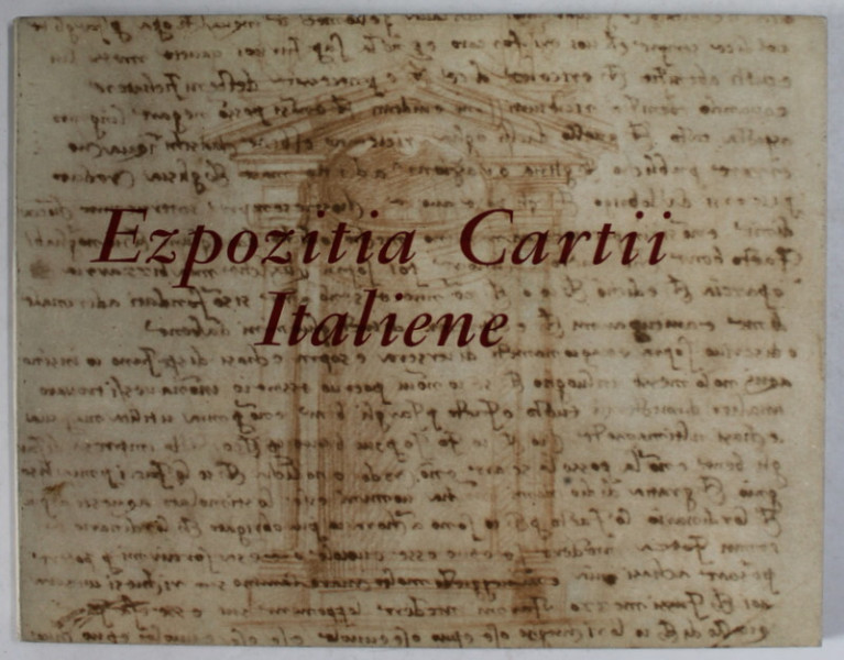EXPOZITIA CARTII ITALIENE , ROMANI , 1965