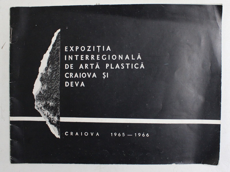 EXPOZITIA INTERREGIONALA DE ARTA PLASTICA CRAIOVA SI DEVA , 1965 - 1966