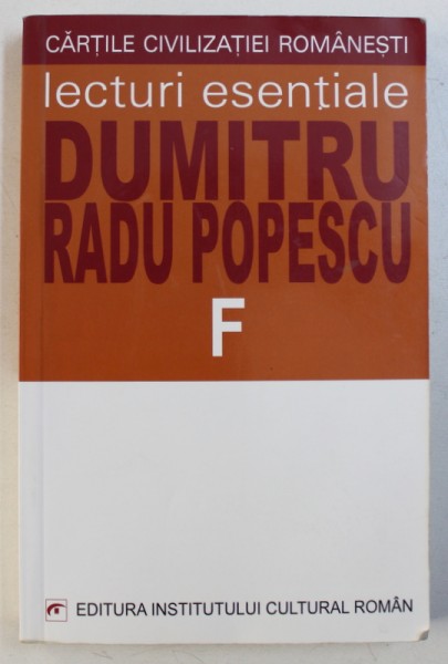 F - roman de DUMITRU RADU POPESCU , 2004
