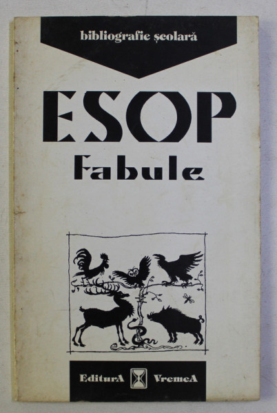 FABULE de ESOP , 1996 , ILUSTRATII de ARTHUR RACKHAM