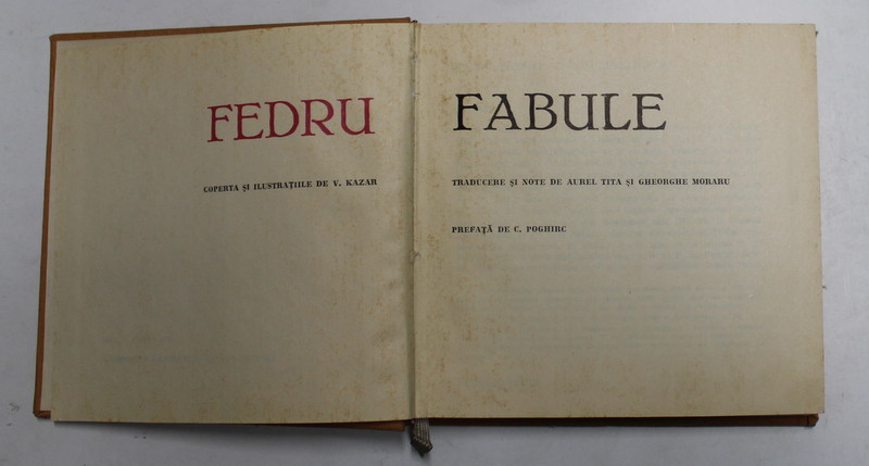 FABULE de FEDRU , 1966