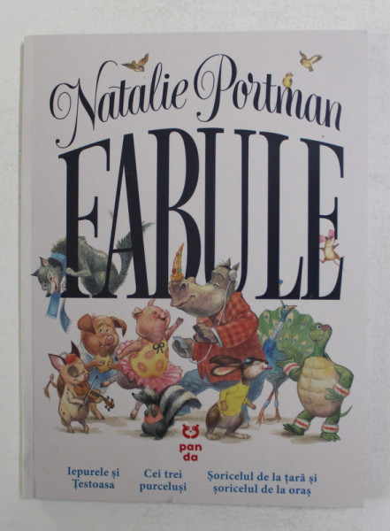 FABULE , repovestite de NATALIE PORTMAN , ilustratii de JANNA MATTIA , 2020