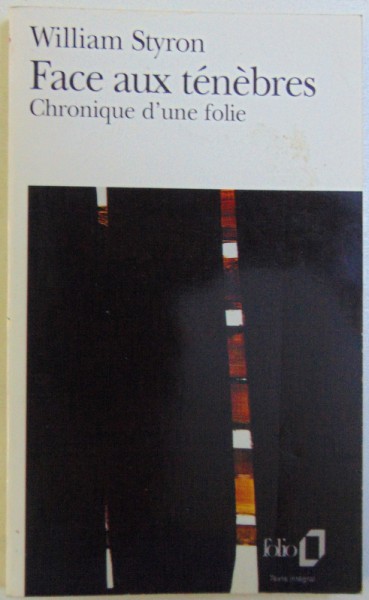 FACE AUX TENEBRES  - CHRONIQUE D' UNE FOLIE par WILLIAM STYRON , 1993
