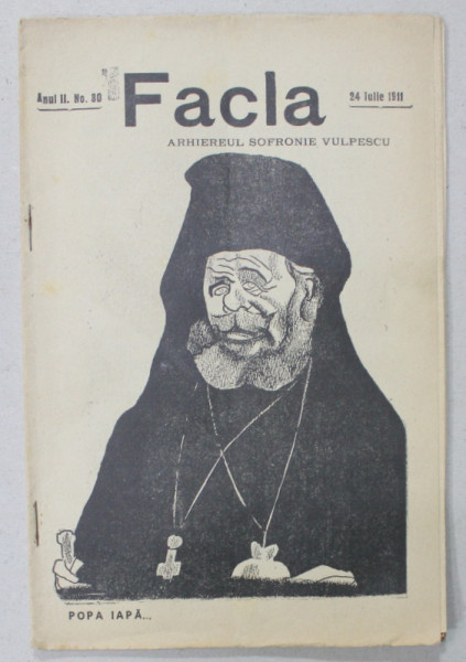 FACLA , REVISTA , No. 30 , 24 IULIE , 1911