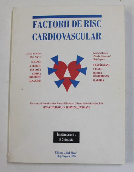 FACTORII DE RISC CARDIOVASCULAR de N. HANCU ...M. ALDICA , 1995