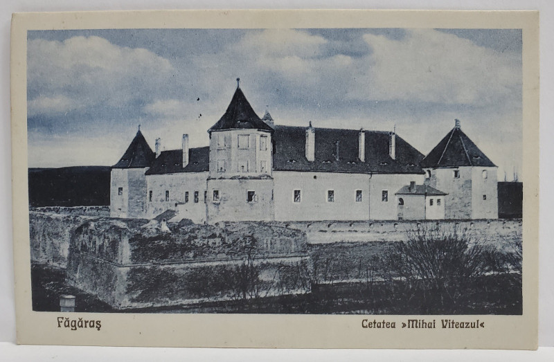 FAGARAS , CETATEA ' MIHAI VITEAZUL ' , CARTE POSTALA , 1930