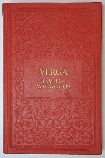 FAMILIA MALAVOGLIA de GIOVANNI VERGA , 1956