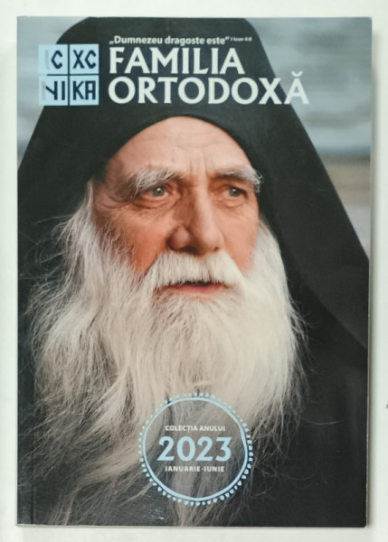 FAMILIA ORTODOXA , REVISTA , COLECTIA PE LUNILE IANUARIE - IUNIE  , COLEGAT , 2023
