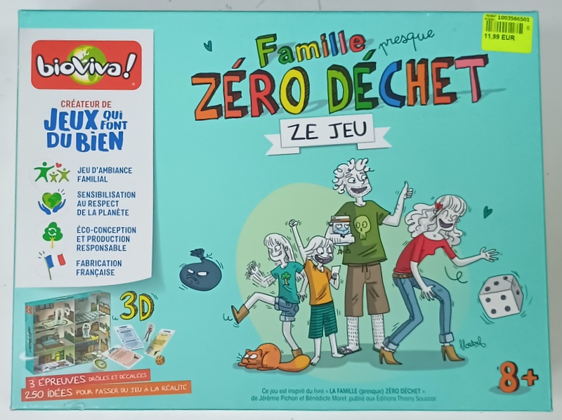 FAMILLE PRESQUE ZERO DECHET , LE JEU , JOC DE FAMILIE INCEPAND CU VARSTA DE 8 ANI , 2020