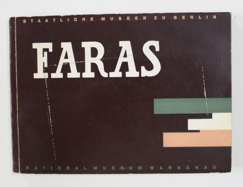 FARAS - ART SI ISTORIE COPTA EGIPTEANA , ANII '80 , TEXT IN LIMBA GERMANA