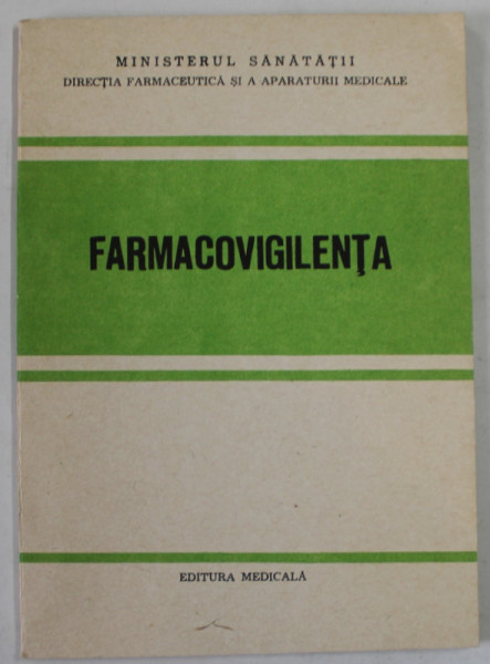 FARMACOVIGILENTA , 1989