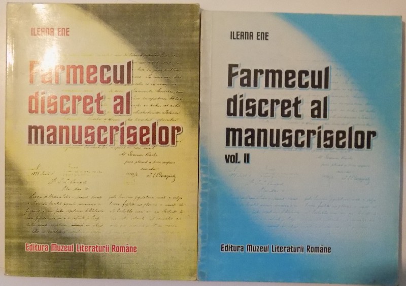 FARMECUL DISCRET AL MANUSCRISELOR VOL I-II , 1998