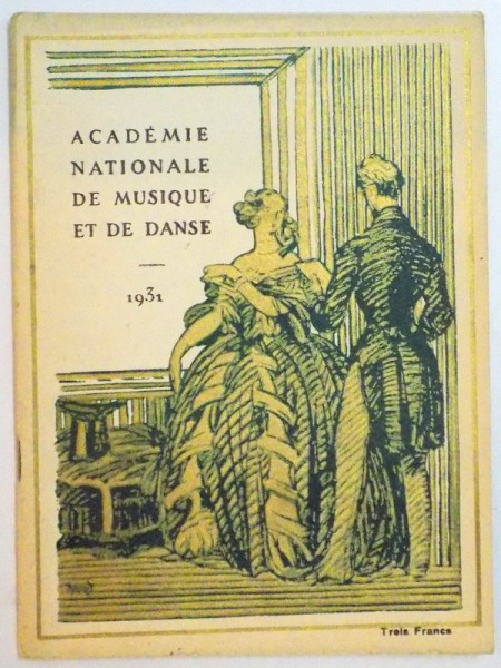 FAUST , ACADEMIE NATIONALE DE MUSIQUE ET DE DANSE , 1931