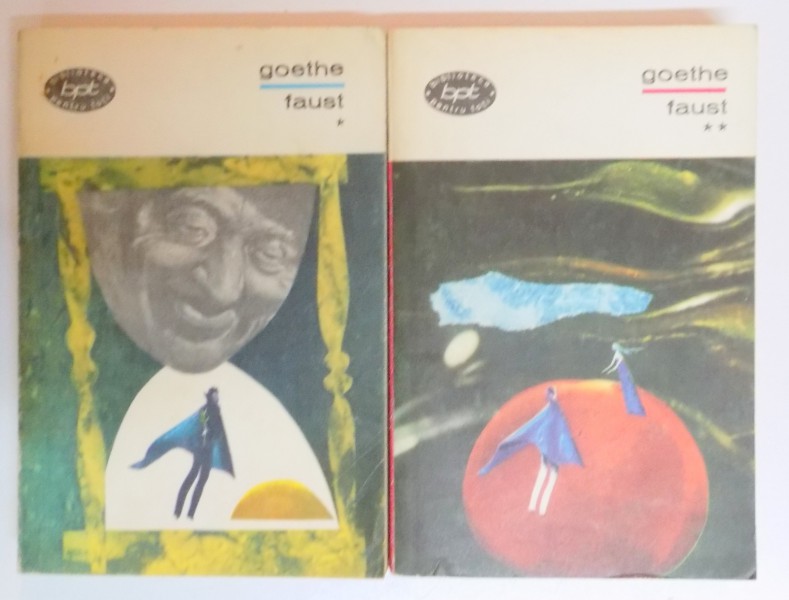 FAUST de GOETHE , VOL I - II , 1968