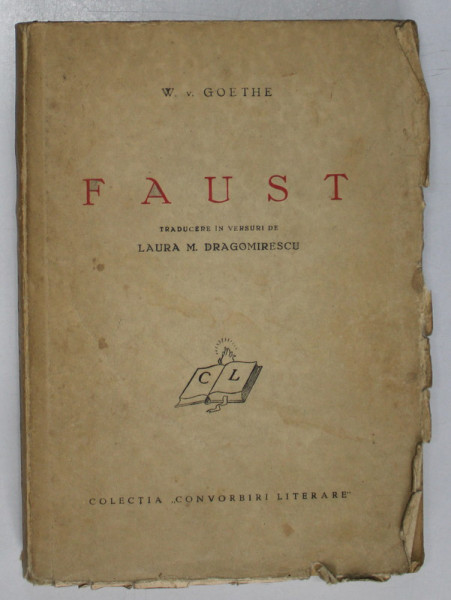 FAUST de W. V. GOETHE 1940