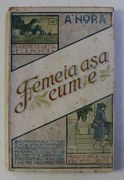 FEMEIA ASA CUM E de A. NORA , EDITIE INTERBELICA