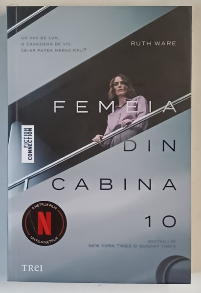 FEMEIA DIN CABINA 10 , roman de RUTH WARE , 2025