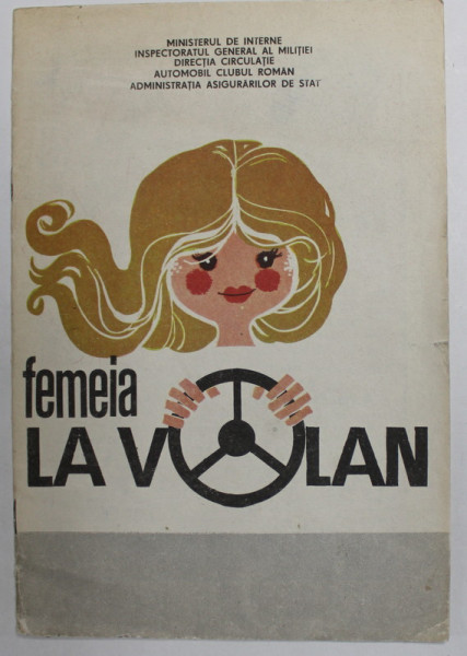 FEMEIA LA VOLAN , de ION RUS , desene si epigrame de ALEXANDRU CLENCIU , ANII '70- ' 80