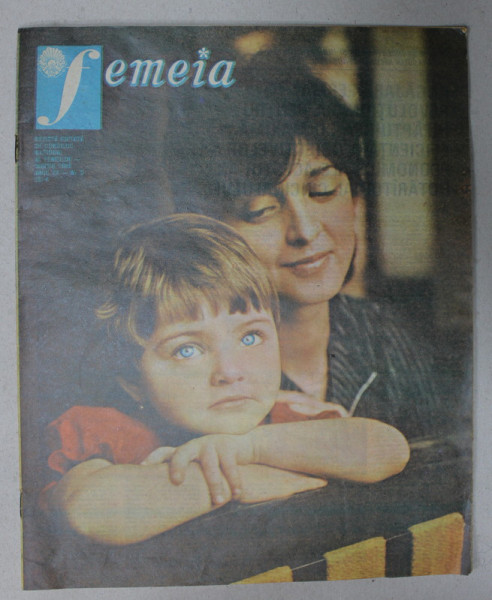FEMEIA , REVISTA EDITATA DE CONSILIUL NATIONAL AL FEMEILOR , NR. 3 , 1988