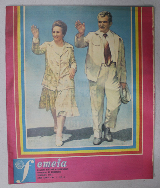 FEMEIA , REVISTA EDITATA DE CONSILIUL NATIONAL AL FEMEILOR , NR.1 , 1983