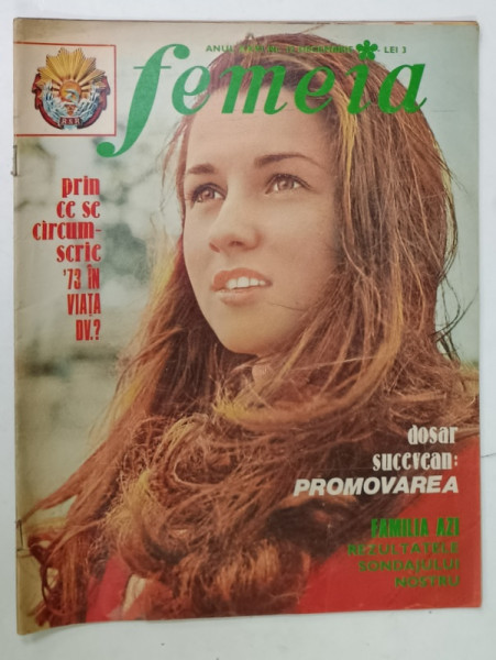 FEMEIA , REVISTA , NR. 12 , 1973