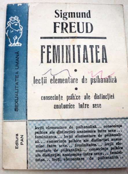 FEMINITATEA-SIGMUND FREUD  1991
