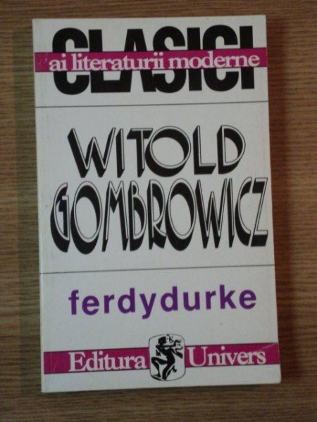 FERDYDURKE de WITOLD GOMBROWICZ  1996