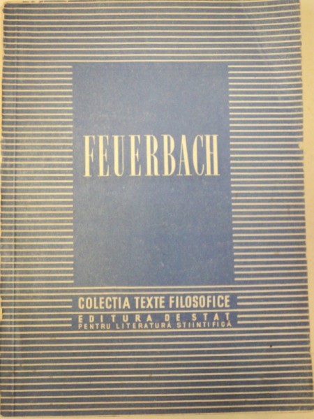 FEUERBACH de C. I. GULIAN   1954