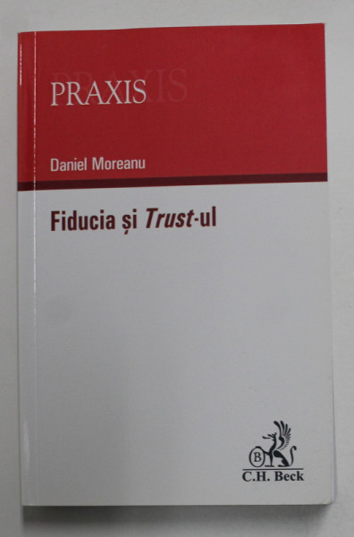 FIDUCIA SI TRUST- UL de DANIEL  MOREANU , 2017
