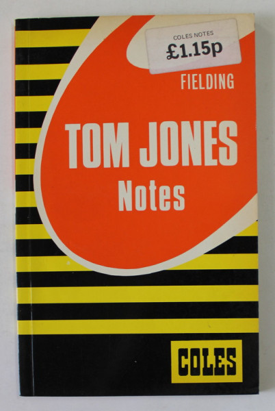 FIELDING TOM JONES NOTES , 1981
