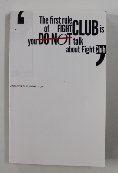 FIGHT CLUB by CHUCK PALAHNIUK ,2010
