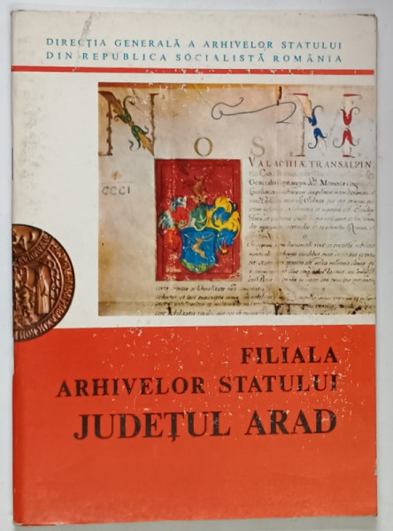 FILIALA ARHIVELOR STATULUI JUDETUL ARAD , ANII '90