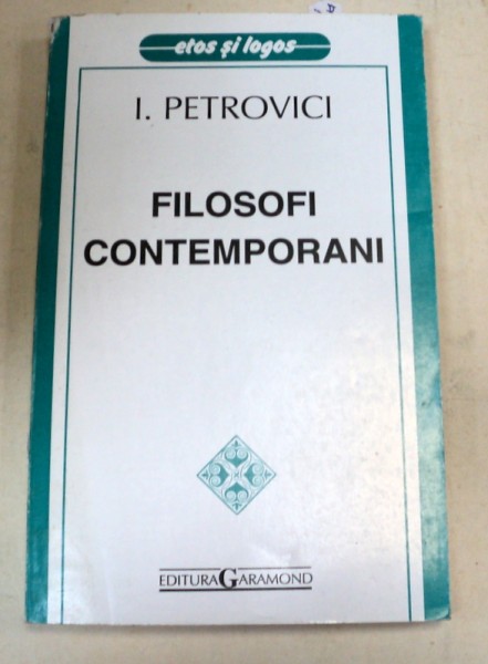 FILOSOFI CONTEMPORANI-I. PETROVICI