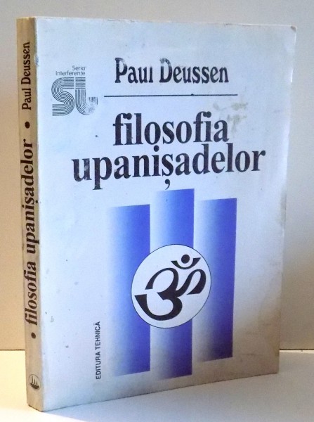 Spectacular arithmetic insect FILOSOFIA UPANISADELOR de PAUL DEUSSEN , 1994