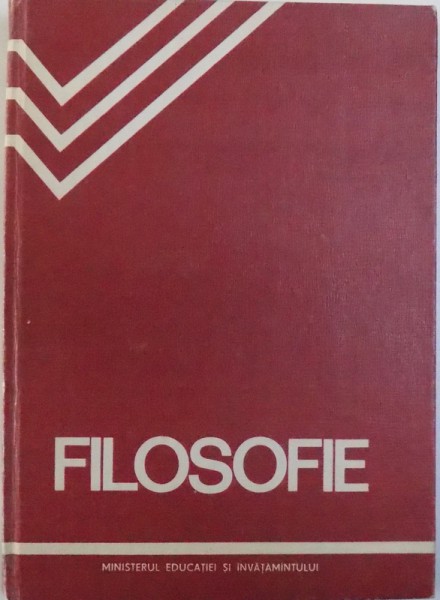 FILOSOFIE  - MANUAL de LUDWIG GRUNBERG ...IOANA SMIRNOV , 1985