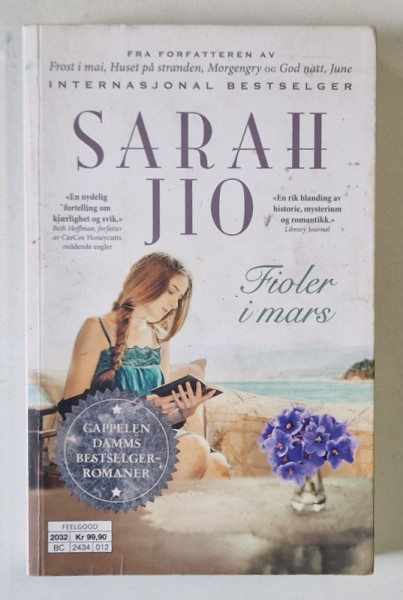 FIOLER I MARS - SARAH JIO  ( VIOLET IN MARTIE )  , TEXT IN LIMBA NORVEGIANA , 2016