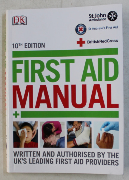 FIRST AID MANUAL , 10th ED. , 2014