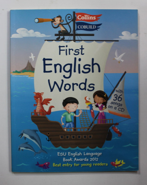 FIRST ENGLISH WORDS - WITH 36 SONGS  ON A CD , 2012