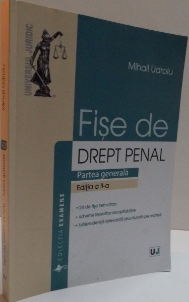 FISE DE DREPT PENAL . PARTEA GENERALA