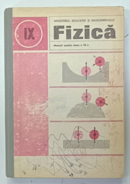 FIZICA , MANUAL PENTRU CLASA A - IX -A , 1987