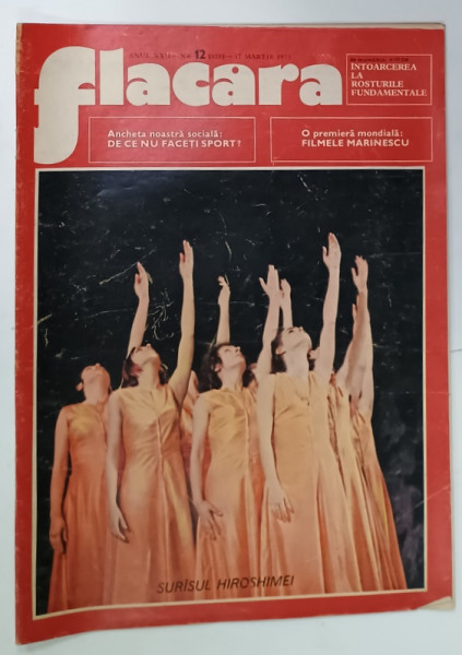 FLACARA , REVISTA , NR. 12 , 1973