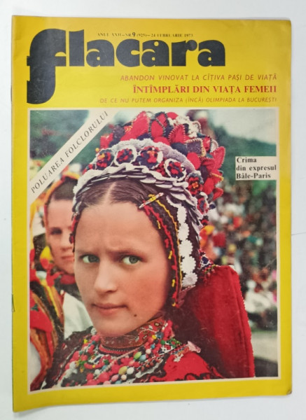 FLACARA , REVISTA , NR. 9 , 1973