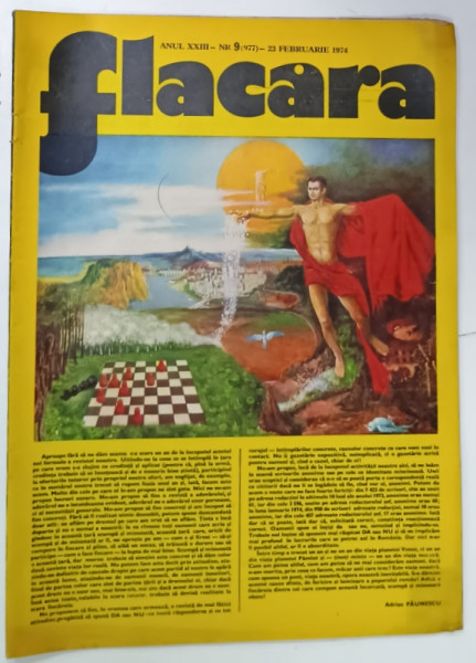 FLACARA , REVISTA , NR. 9 , 1974