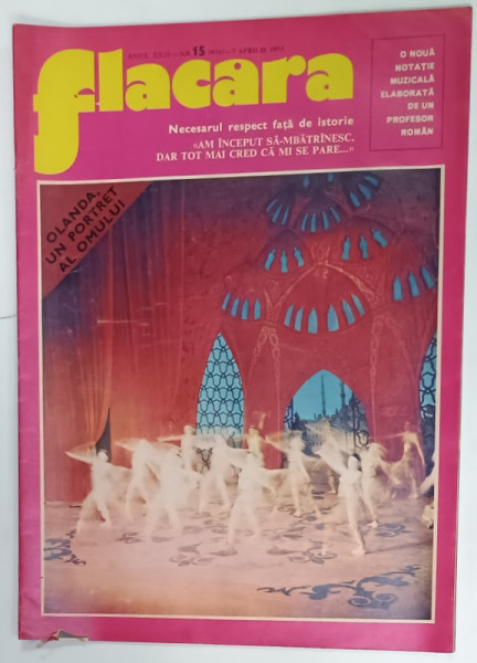 FLACARA , REVISTA , NR.15 , 1973