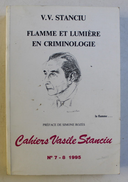 FLAMME ET LUMIERE EN CRIMINOLOGIE NR. 7-8 par V. V. STANCU , 1995