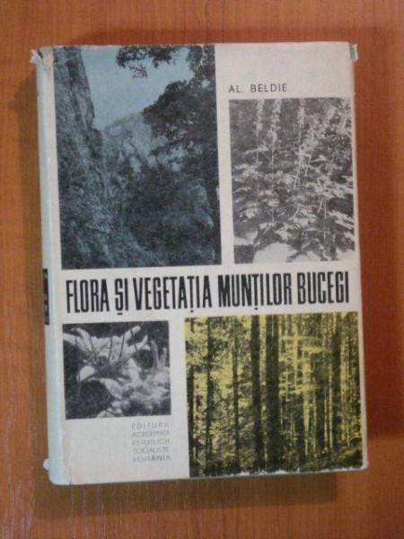 FLORA SI VEGETATIA MUNTILOR BUCEGI de AL. BELDIE  1967